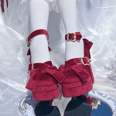Window Doll Thick-soled Lolita High Heels