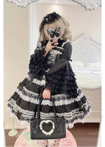 Original Design Lolita Bow Inner Shirt