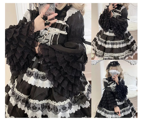 Original Design Lolita Bow Inner Shirt