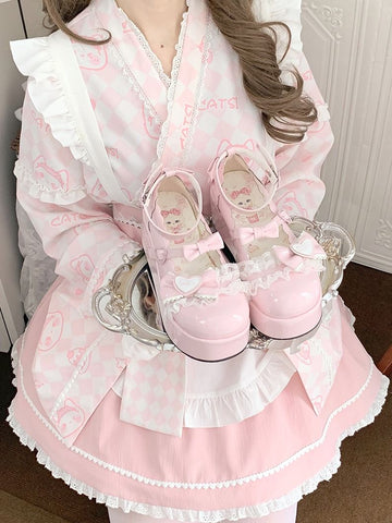 Mary Jane lolita shoes sweet Japanese style