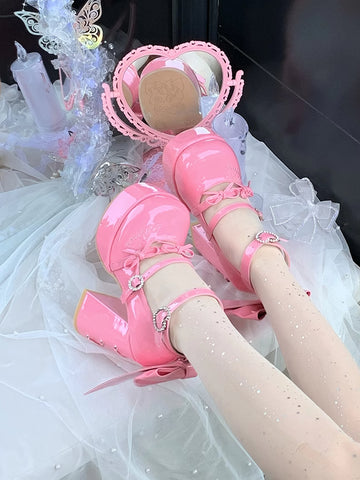 【Barbie girl】Barbie hot girl denim high heels