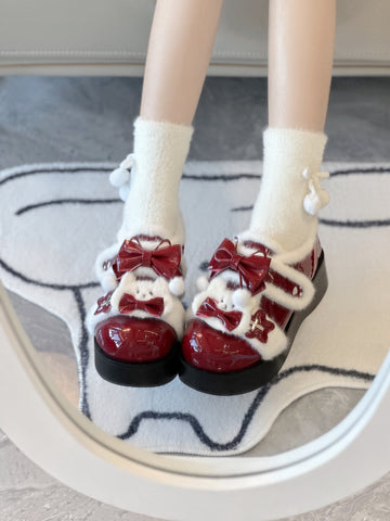 Original winter plus velvet cotton shoes