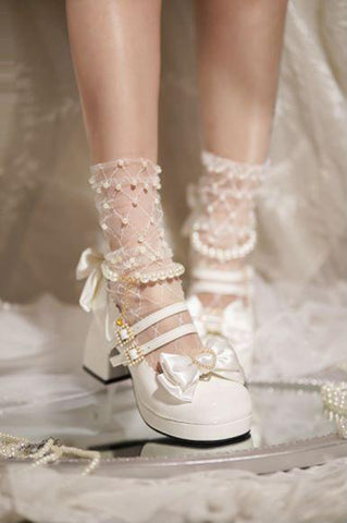 Original Lolita Japanese style all-match sweet high-heeled Mary Jane women's shoes