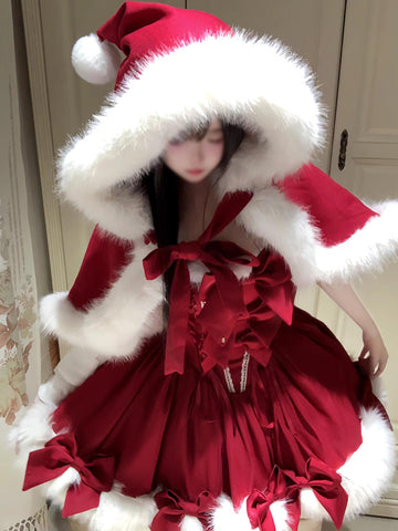 Christmas New Year's Red Lolita Suit