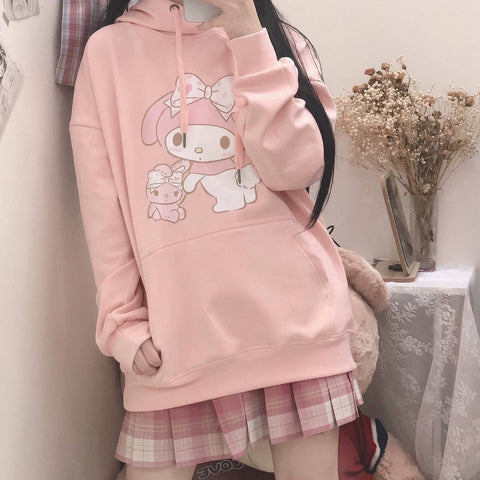 Tops Japanese style cute women's clothing cute girl sweet sweater