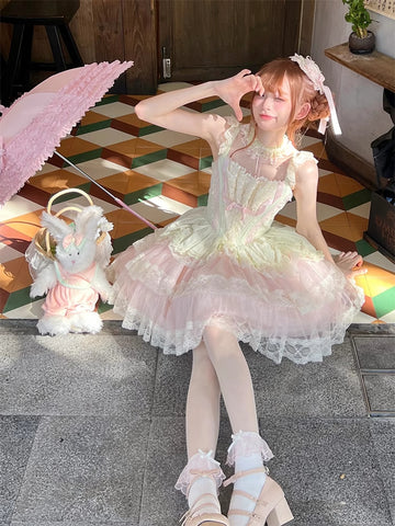 Original lolita ballet style elegant everyday lolita dress