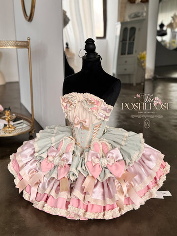 POSHEPOSE Ribbon Dance Dress