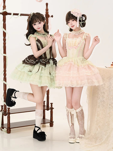 Original lolita ballet style elegant everyday lolita dress