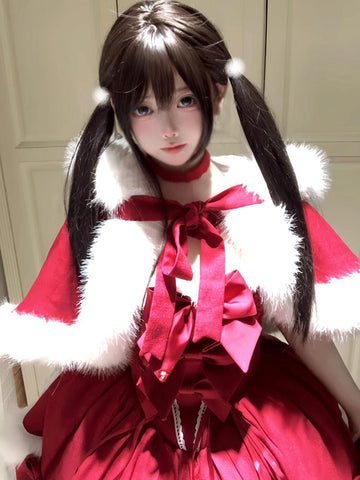 Christmas New Year's Red Lolita Suit