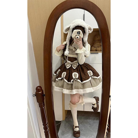 Christmas cute lolita bow set