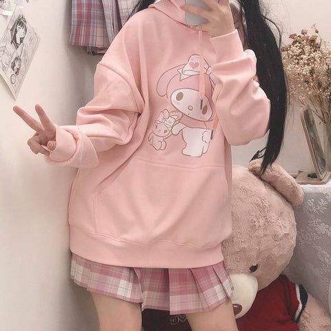 Tops Japanese style cute women's clothing cute girl sweet sweater