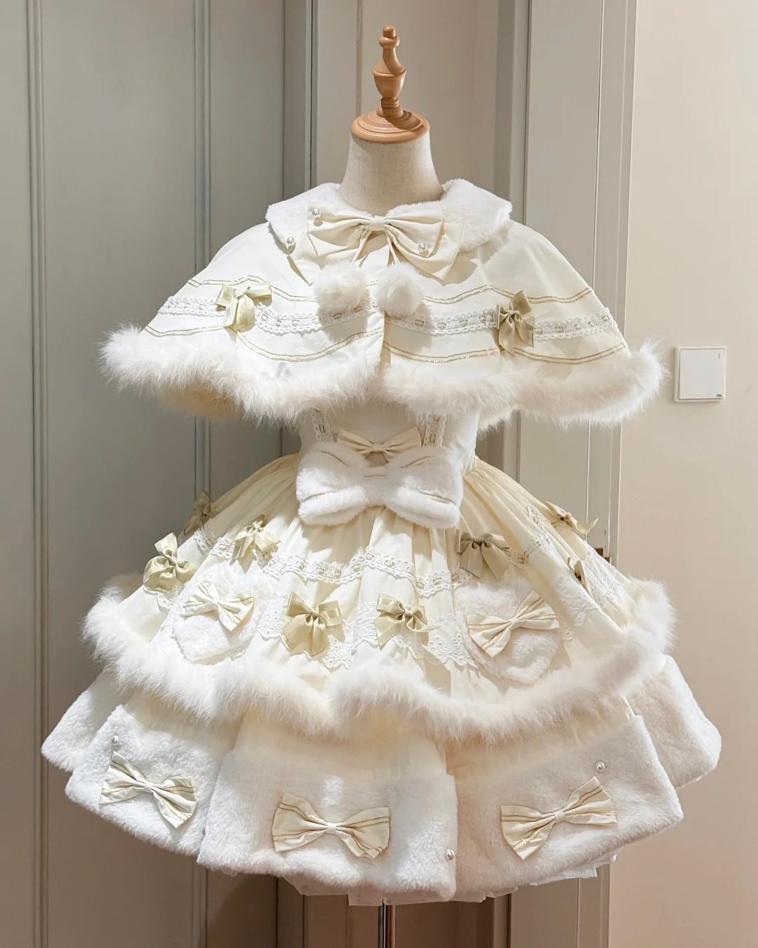 Sweet Lolita cake skirt(Skirt + Cape)