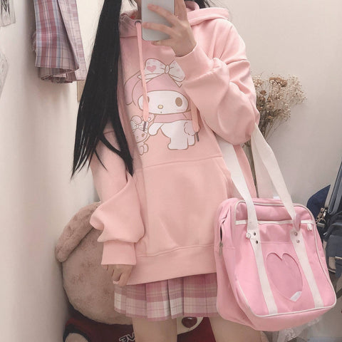 Tops Japanese style cute women's clothing cute girl sweet sweater