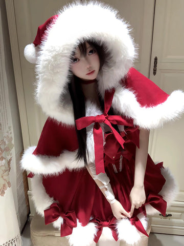 Christmas New Year's Red Lolita Suit