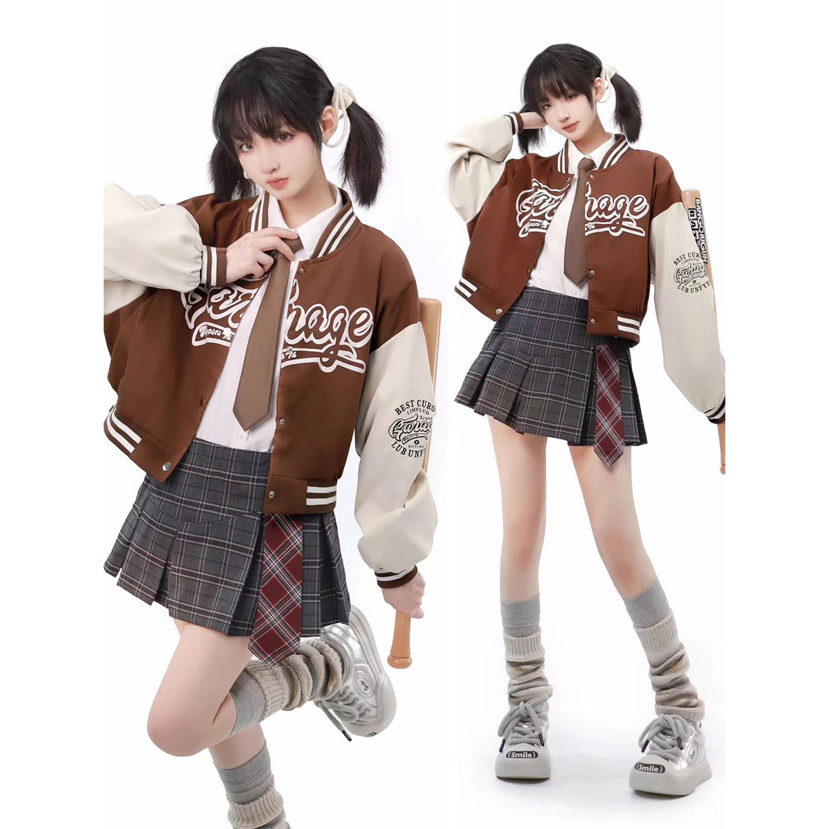 Four-Color Baseball Jacket Long/Short Sports And Leisure All-Match - Jam Garden