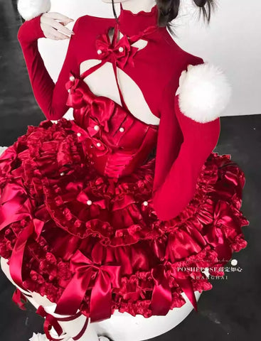 Christmas collection princess skirt dress