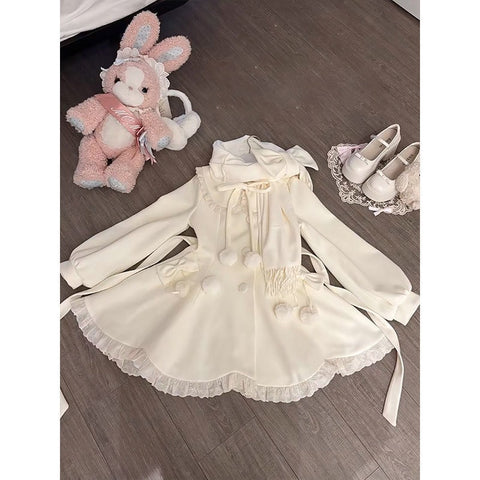 Sweet girly elegant dress (free scarf)