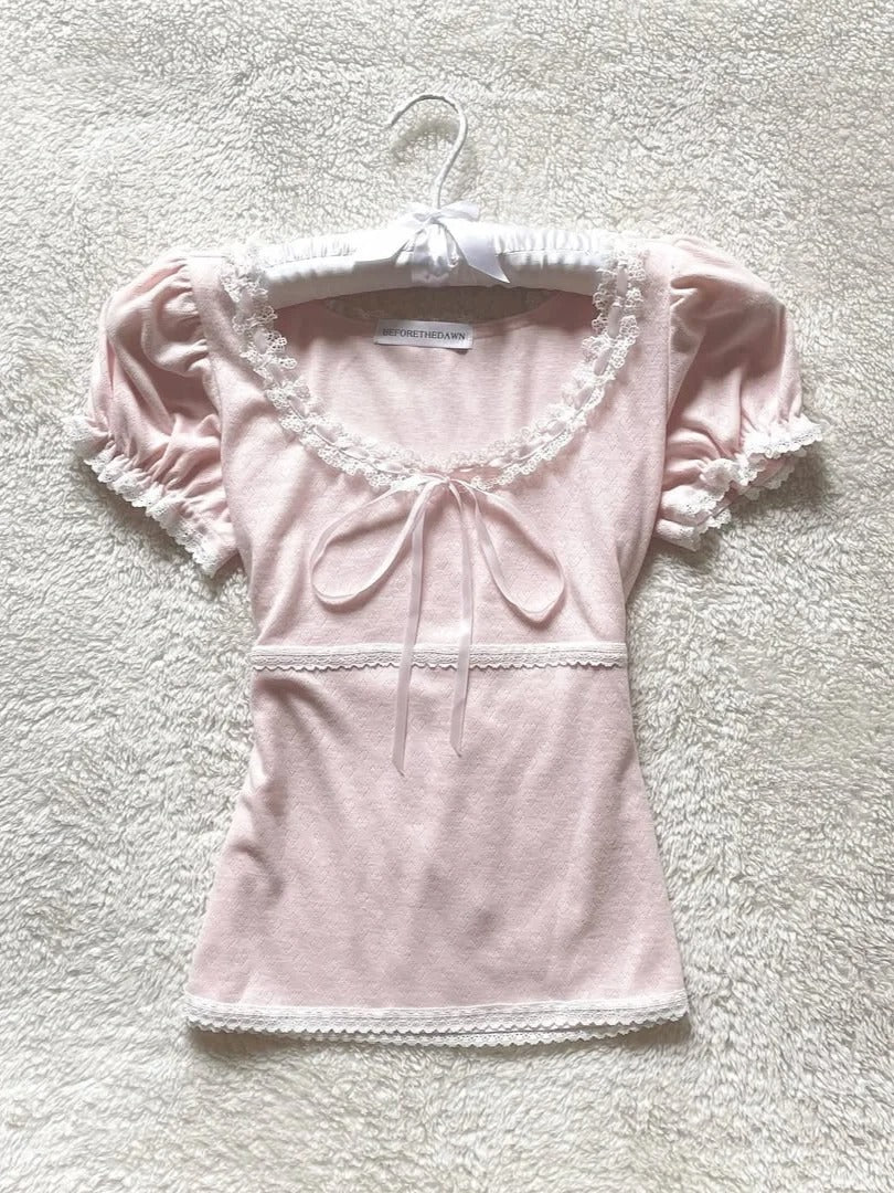 French pink sweet top