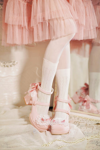 Sweet Lolita Lace High Heels