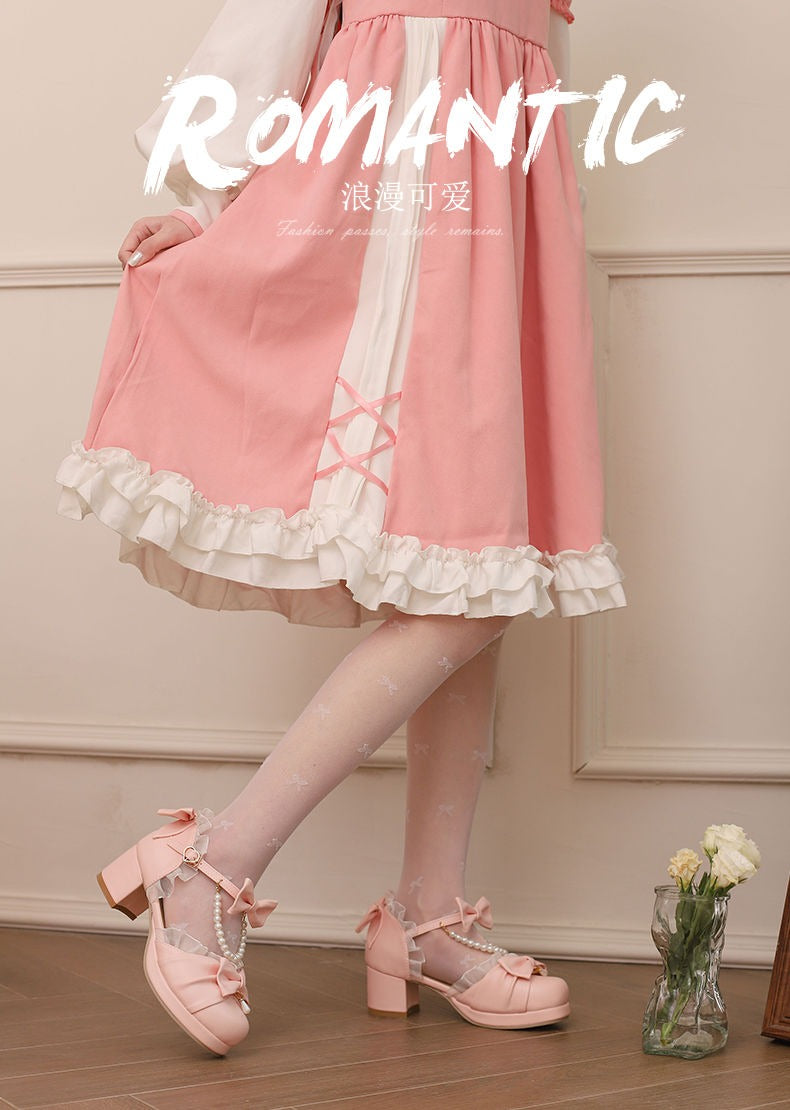 Sweet Lolita Bow Sandals