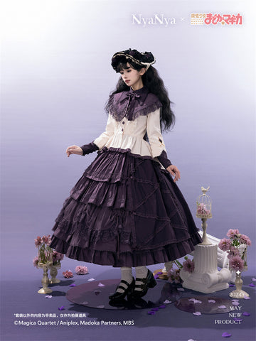 NyaNya × Puella Magi Madoka Magica Original Lolita Dress | Akemi Homura