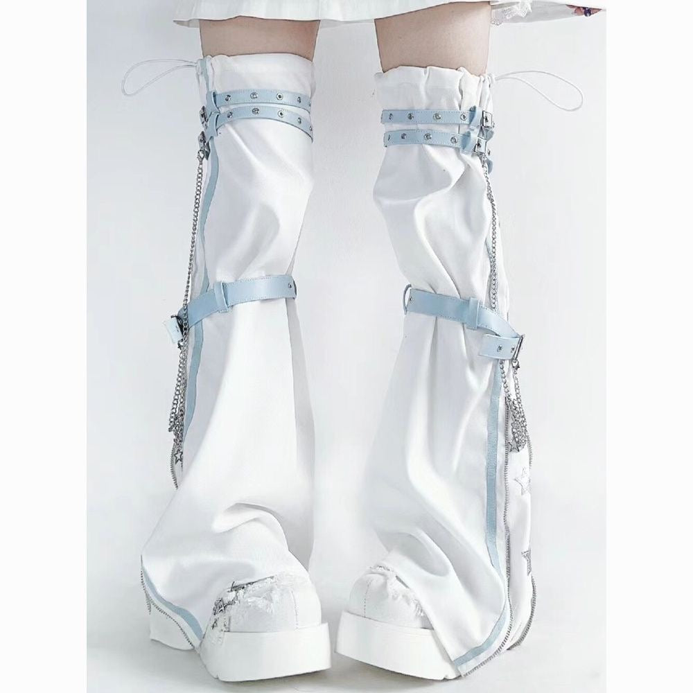 Niche Design Trouser Leg Covers Women's Subculture Socks