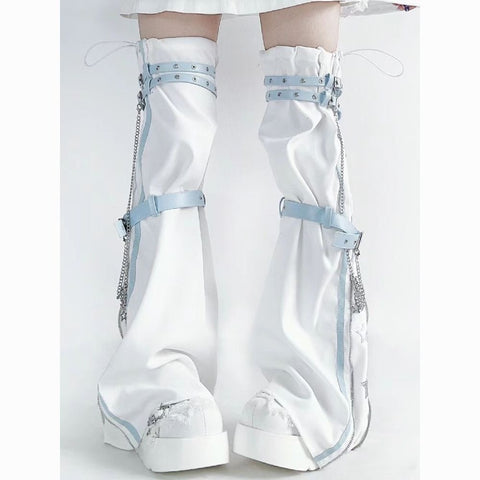 Niche Design Trouser Leg Covers Women's Subculture Socks