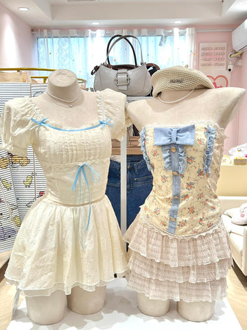 Soft girl cute suit dress physical store clearance quantity limited
