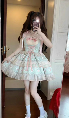 Original design floating spring life Lolita genuine JSK