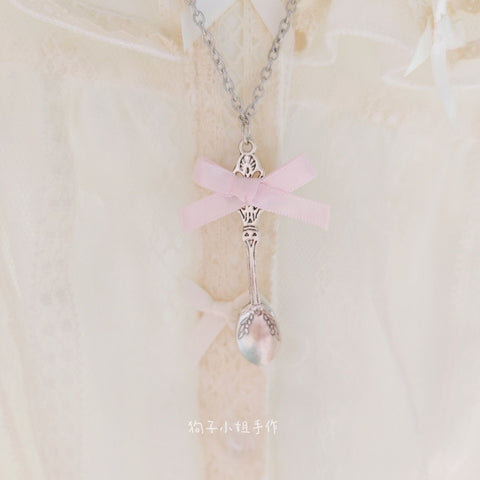 Original handmade Lolita Japanese soft girl cute necklace