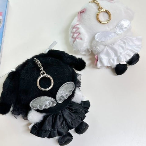 Cute Kurome Melody Angel Landmine Plush Doll Pendant
