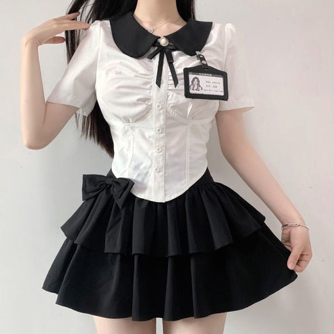 Hot girl pure desire college style jk uniform suit