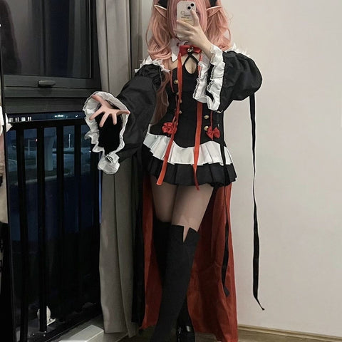 Seraph of the End KrulTepes Complete set of cos clothing