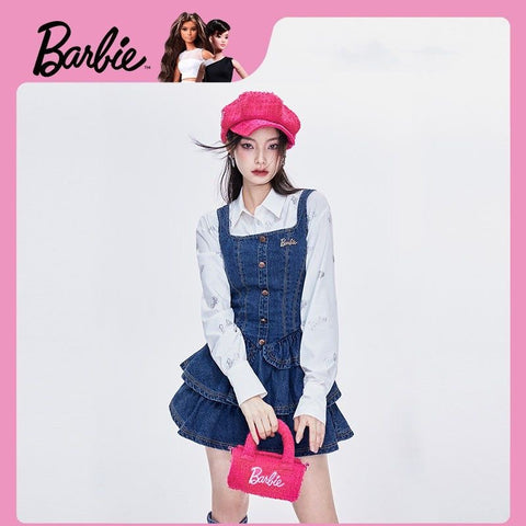 Barbie Style Princess Cylinder Niche Shoulder Bag - Jam Garden