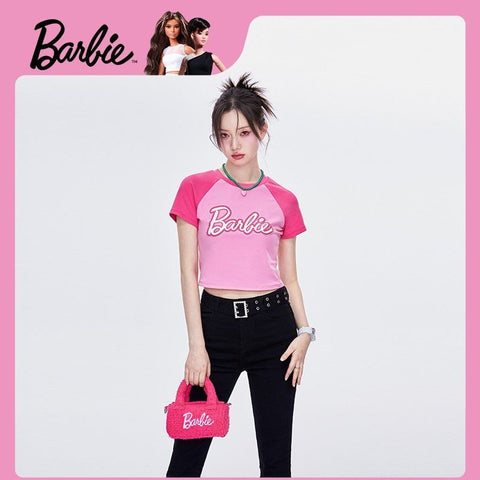 Barbie Style Princess Cylinder Niche Shoulder Bag - Jam Garden