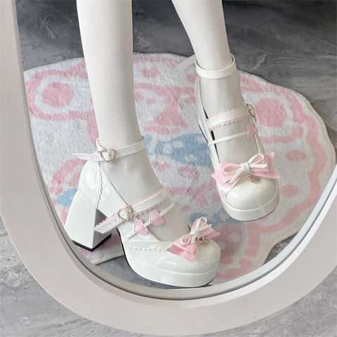 Lolita high heels sweetheart cute lolita shoes