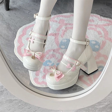 Lolita high heels sweetheart cute lolita shoes