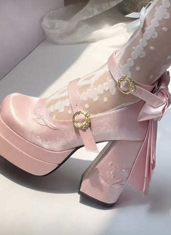 Kawaii Barbie Original design platform maryjane heels