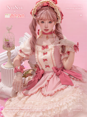 NyaNya × Puella Magi Madoka Magica Original Lolita Dress | Kaname Madoka