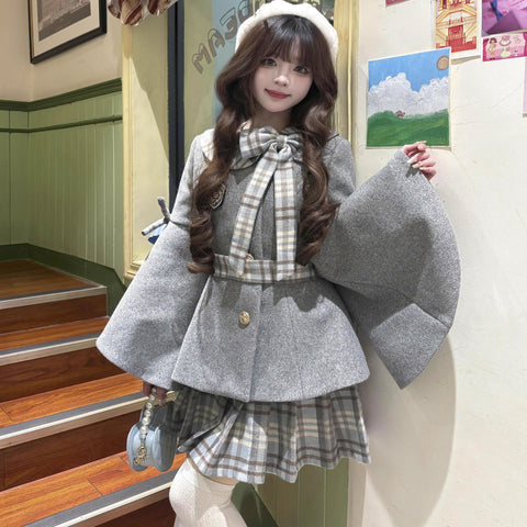 Short preppy lolita jacket