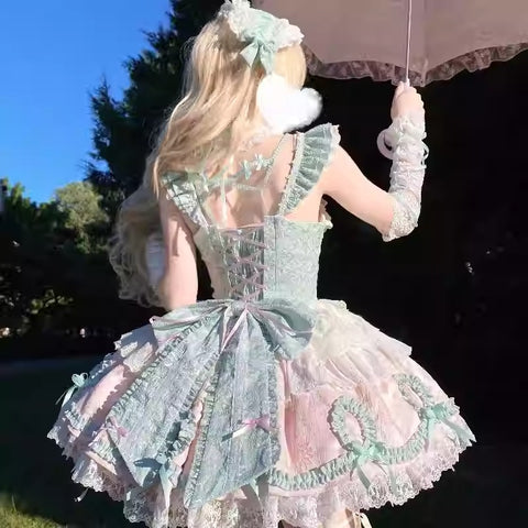 Handmade customized cute Lolita suit