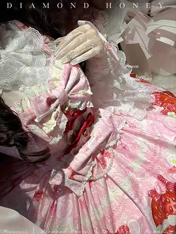 Strawberry Lolita Cake Dress