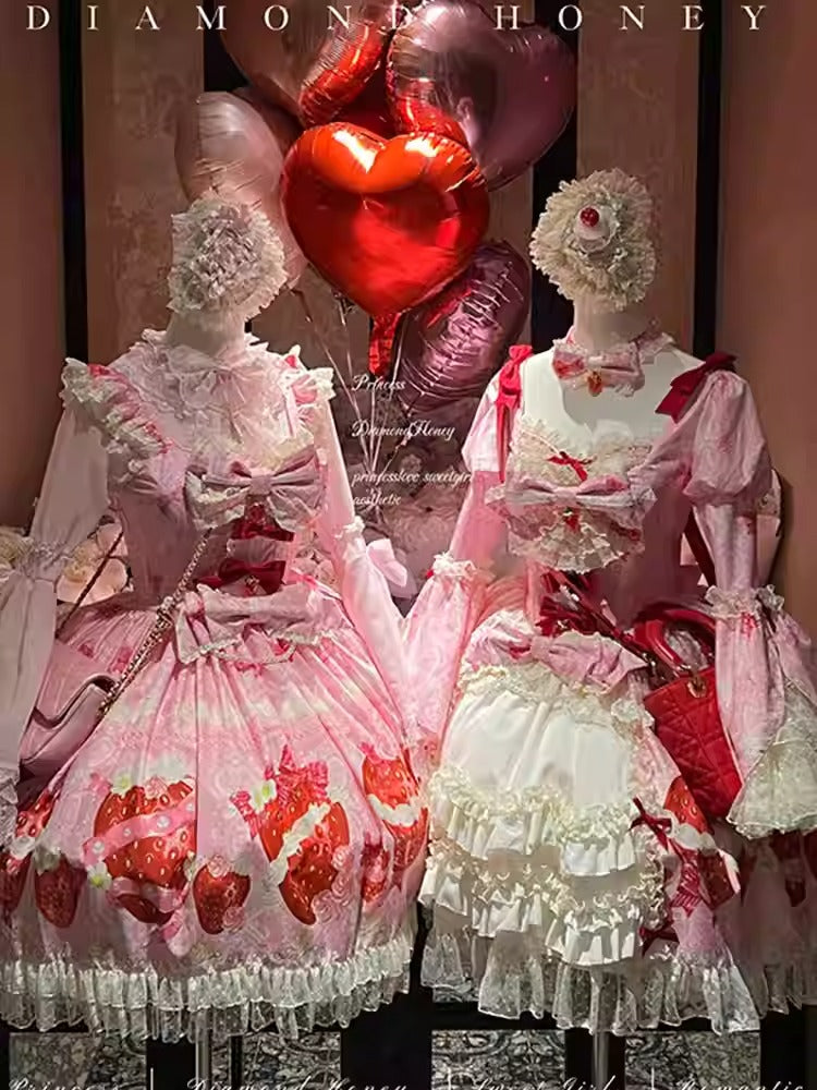 Strawberry Lolita Cake Dress