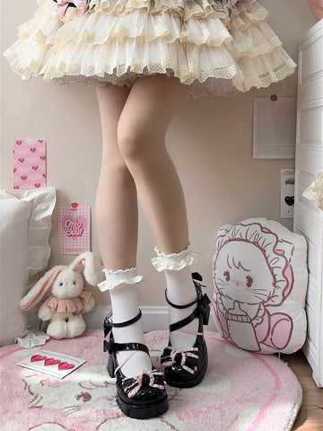 Original authentic Lolita cute and sweet girl shoes