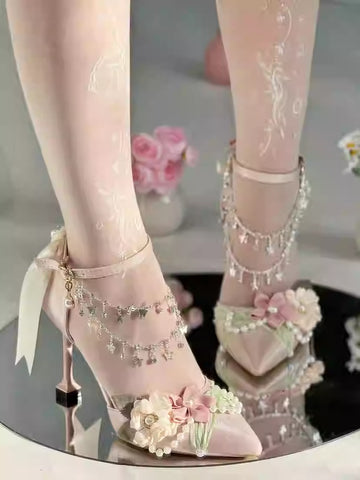 Lolita elegant high heels