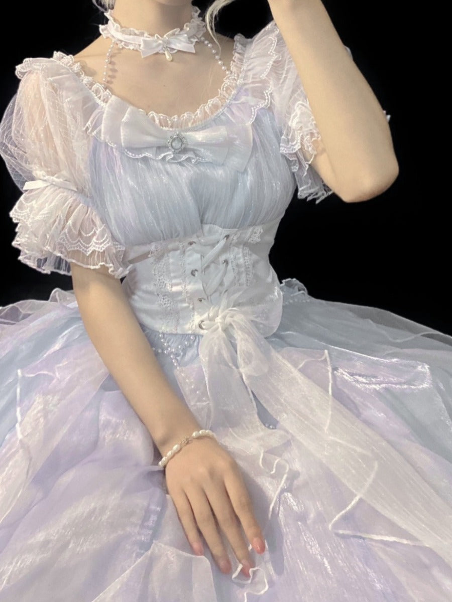 The Mermaid's Lie Lolita Lolita Dress Summer Short Sleeves