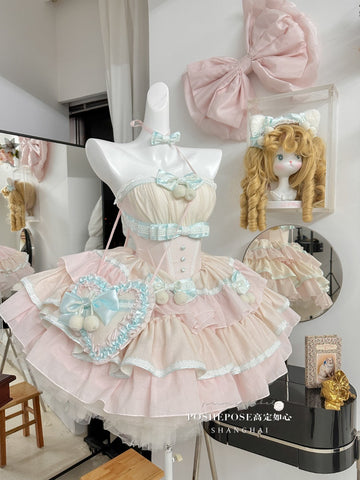 POSHEPOSE Sweet lolita Lolita birthday princess dress