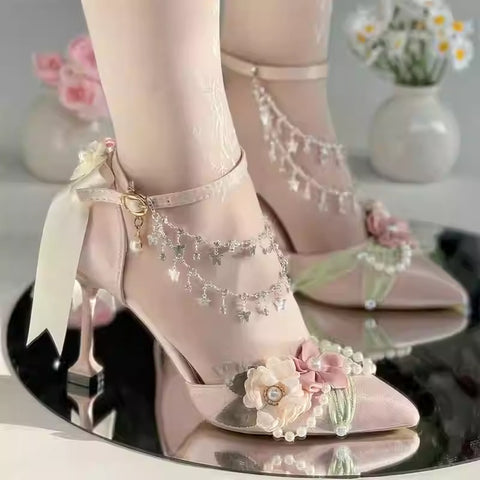 Lolita elegant high heels