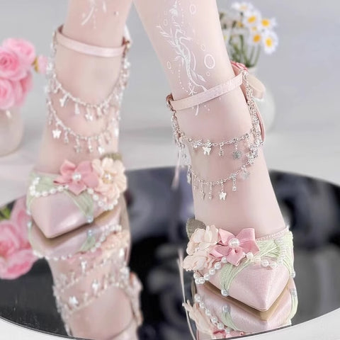 Lolita elegant high heels