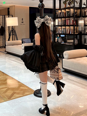 DH Gentle Miss·Temperament Slim Elegant Atmosphere Dress